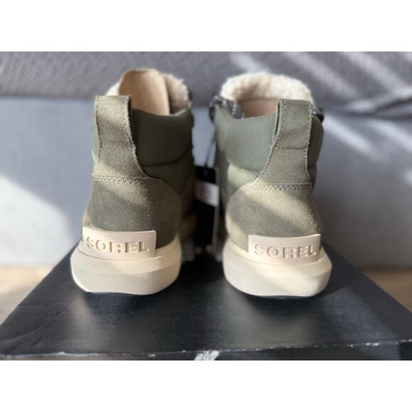 New Sorel Explorer Next Hiker Size 9 Stone Green Insulated & Waterproof - Picture 4 of 6